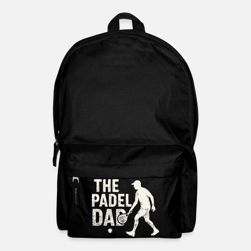 The Padel Dad - Rucksack - Schwarz