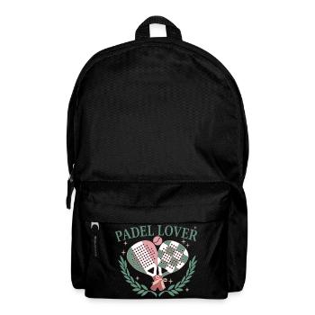 Amoureux de la raquette de padel pour joueurs de padel - Sac à dos - noir - Devant