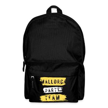 Mallorca Party Team - Rucksack - Schwarz - Vorne