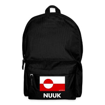 Greenland Flag - Nuuk - Grönland - Denmark - Rucksack - Schwarz - Vorne