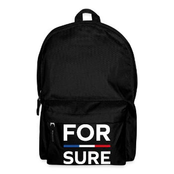 macron For sure - Sac à dos - noir - Devant