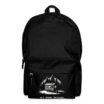 Alle Räume freigeschaltet | Tiny House - Rucksack - Schwarz - Vorne