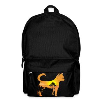 Chihuahua Chihuahueño Sunset Beach - Rucksack - Schwarz - Vorne