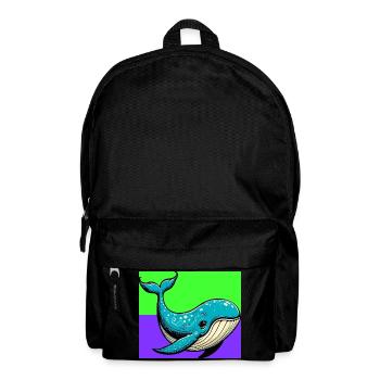 Wal - Rucksack - Schwarz - Vorne