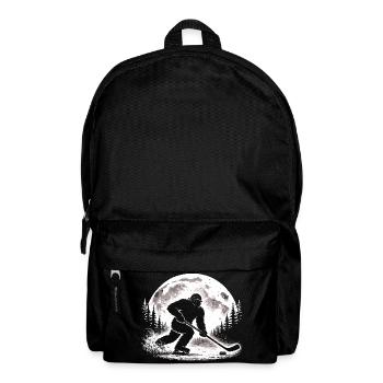 Bigfoot Eishockeyspieler - Rucksack - Schwarz - Vorne