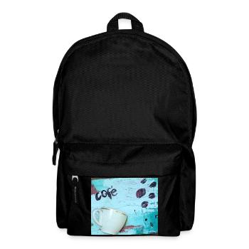 Café - Sac à dos - noir - Devant