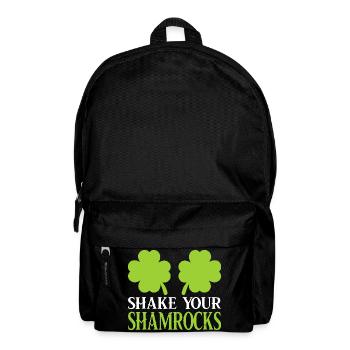 Shamrock Shake Motif - Backpack - black - Front