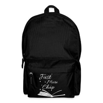 Just More Chap Bookish Graphic Tee - Backpack - black - Front