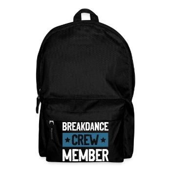 Breakdance Crew - Backpack - black - Front