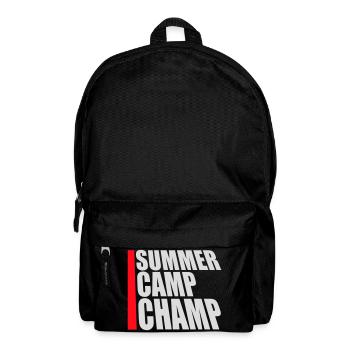 Summer Camp Champ Fun Kids Outdoor Adventure - Backpack - black - Front