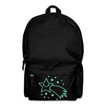 Comète Stellaire Souriante - Sac à dos - noir - Devant