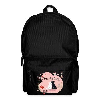  Einschulung 2026 - Rucksack - Schwarz - Vorne