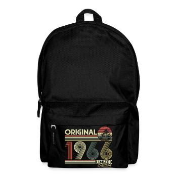 Original 1966 Vintage Vintage Retro Birthday - Backpack - black - Front