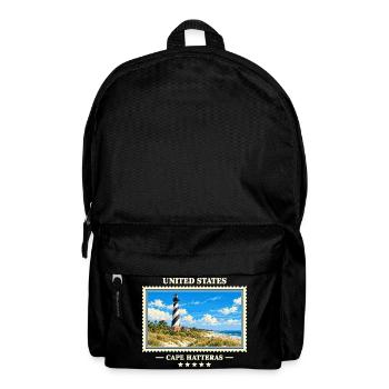 Vereinigte Staaten Cape Hatteras Vintage Marke - Rucksack - Schwarz - Vorne