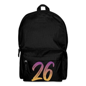 26 - Rucksack - Schwarz - Vorne