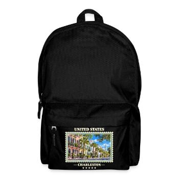 Vereinigte Staaten Charleston South Carolina - Rucksack - Schwarz - Vorne