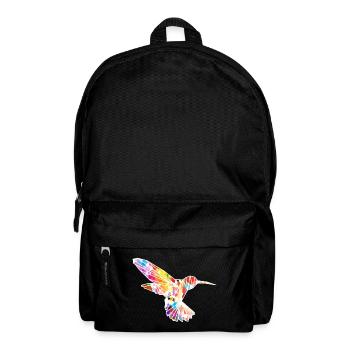Hummingbird Mosaic - Backpack - black - Front