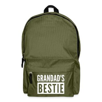 LE MEILLEUR AMI DE GRAND-PÈRE - Sac à dos - vert olive - Devant