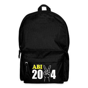 Abi 2024 - Rucksack - Schwarz - Vorne