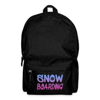 Snowboard - Rucksack - Schwarz - Vorne