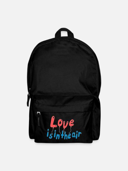 Love is in the air - Rucksack - Schwarz