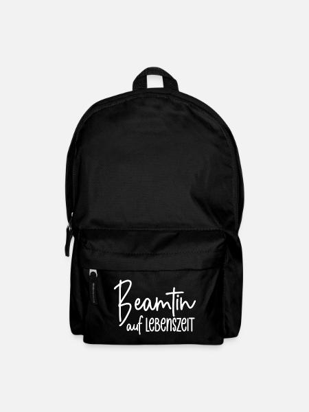 Beamtin auf Lebenszeit - Rucksack - Schwarz
