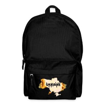 ukraine kiew slava ukraini sonnenblume selenskyj - Rucksack - Schwarz - Vorne