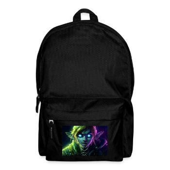 Elfenjunge, Feenjunge Fantasy - Rucksack - Schwarz - Vorne