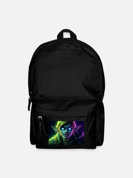 Elfenjunge, Feenjunge Fantasy - Rucksack - Schwarz