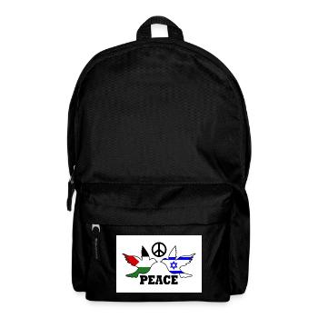 Peace for Free Palestine Israel - Backpack - black - Front