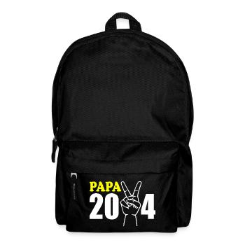 Papa 2024 - Rucksack - Schwarz - Vorne