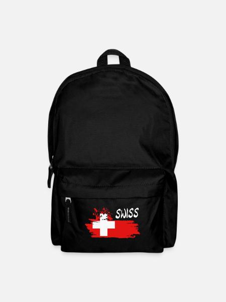 Swiss Schweiz - Rucksack - Schwarz