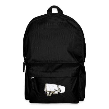 graphic sketch - Rucksack - Schwarz - Vorne