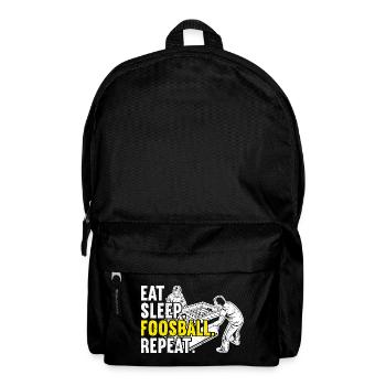 Foosball Table Football - Backpack - black - Front