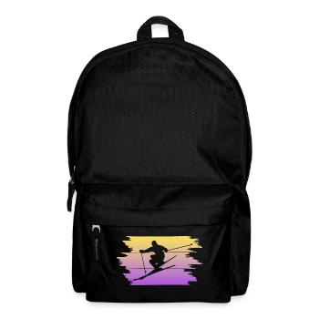 Skifahren Skiing - Rucksack - Schwarz - Vorne
