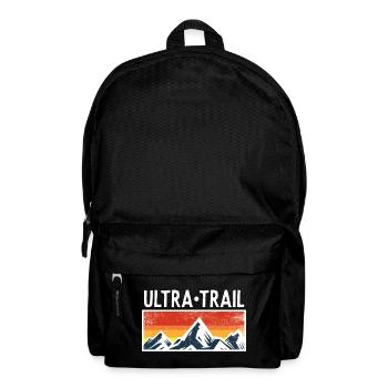 Ultra Trail Runner Mountains Berge Geschenk Läufer - Rucksack - Schwarz - Vorne