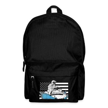 Jet Ski Jet Skiing - Backpack - black - Front