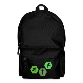Trail Marathon Leichtathletik Geher Athlet - Rucksack - Schwarz - Vorne