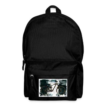 Enjoy the ride - Rucksack - Schwarz - Vorne