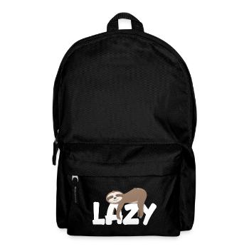 Lazy Sloth - Backpack - black - Front
