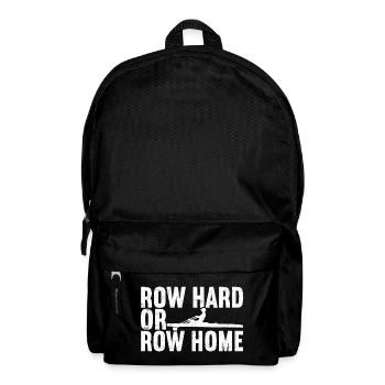 Ruderboot Ruderer - Rucksack - Schwarz - Vorne