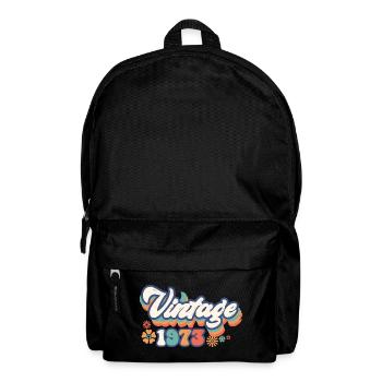 1973 Anniversary 50 years Vintage - Backpack - black - Front