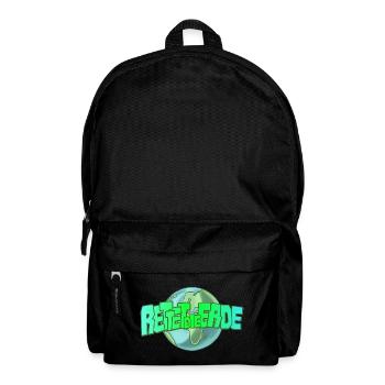rettet die erde - Rucksack - Schwarz - Vorne