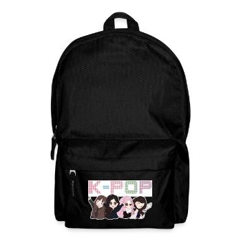 K-pop. - Backpack - black - Front