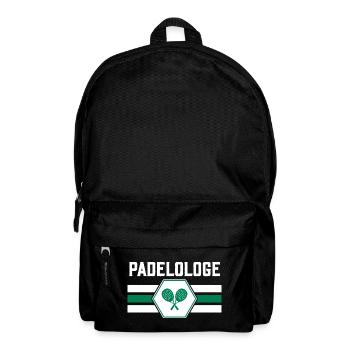 Padel Padel Tennis Joueur de tennis Padel - Sac à dos - noir - Devant