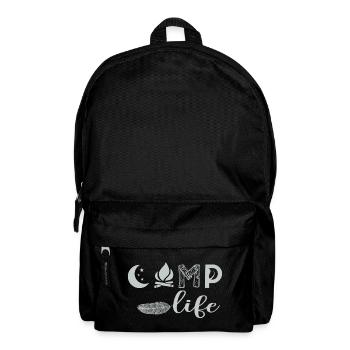 Camp live - Backpack - black - Front