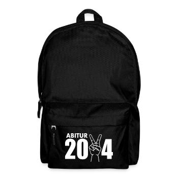 Abitur 2024 - Rucksack - Schwarz - Vorne