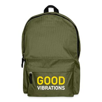 Good Vibrations - Rucksack - Olivgrün - Vorne