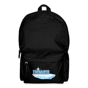 Ice baths, winter bath, hardening, cold therapy, ice bath - Backpack - black - Front