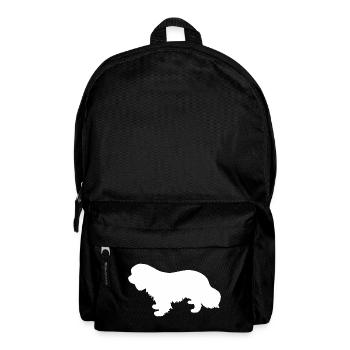 Cavalier King Charles Spaniel Silhouette - Rucksack - Schwarz - Vorne